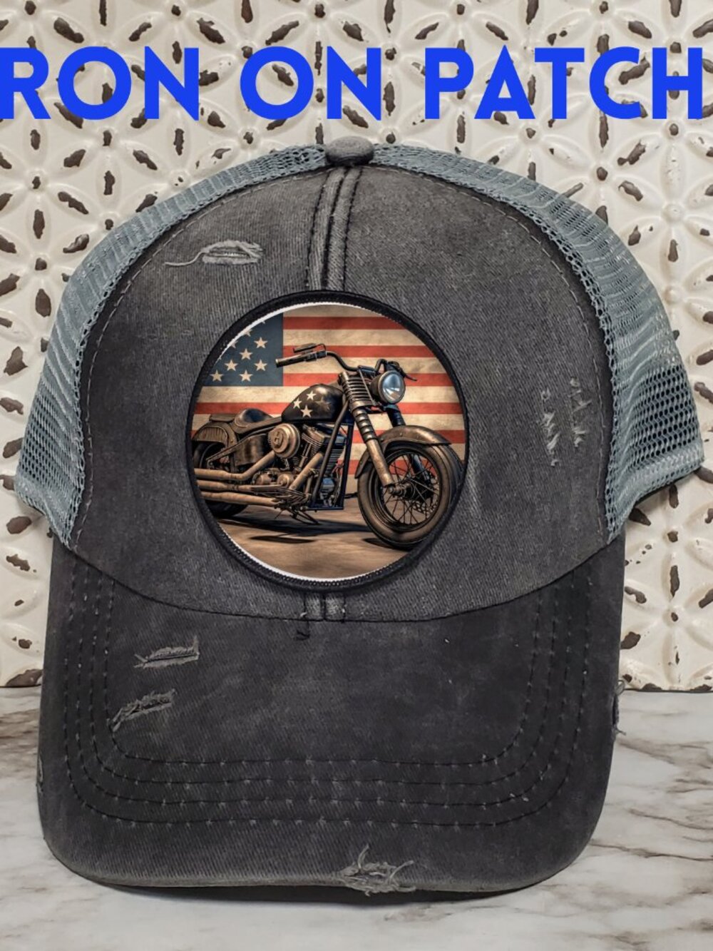Motorcycle Iron on Patch